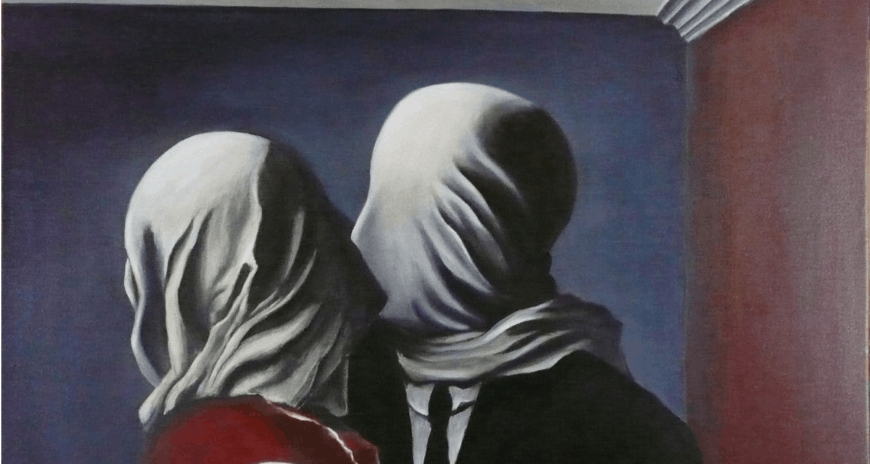 Os Amantes Ren Magritte Sobre O Tatame